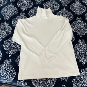 Vintage white turtleneck sweater